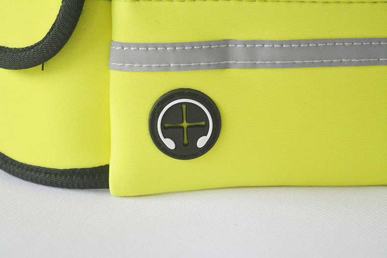 Reflective Pet Leash Waist Bag