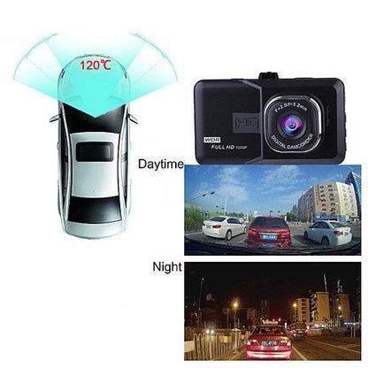 Black Box Dash Cam 1080P HD With G-Sensor Looping Car Camera