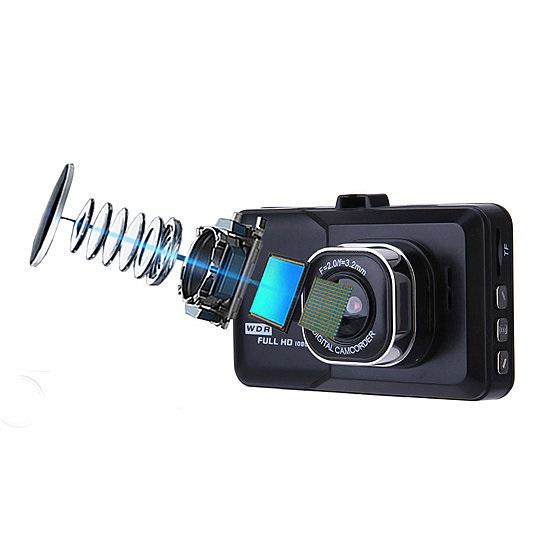 Black Box Dash Cam 1080P HD With G-Sensor Looping Car Camera