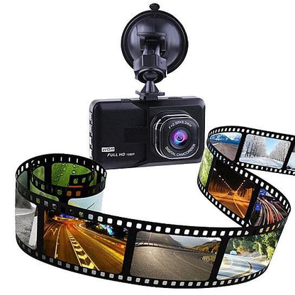 Black Box Dash Cam 1080P HD With G-Sensor Looping Car Camera