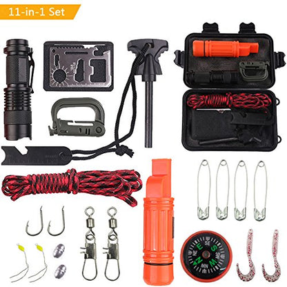 25pc Multifunctional Survival tool Set