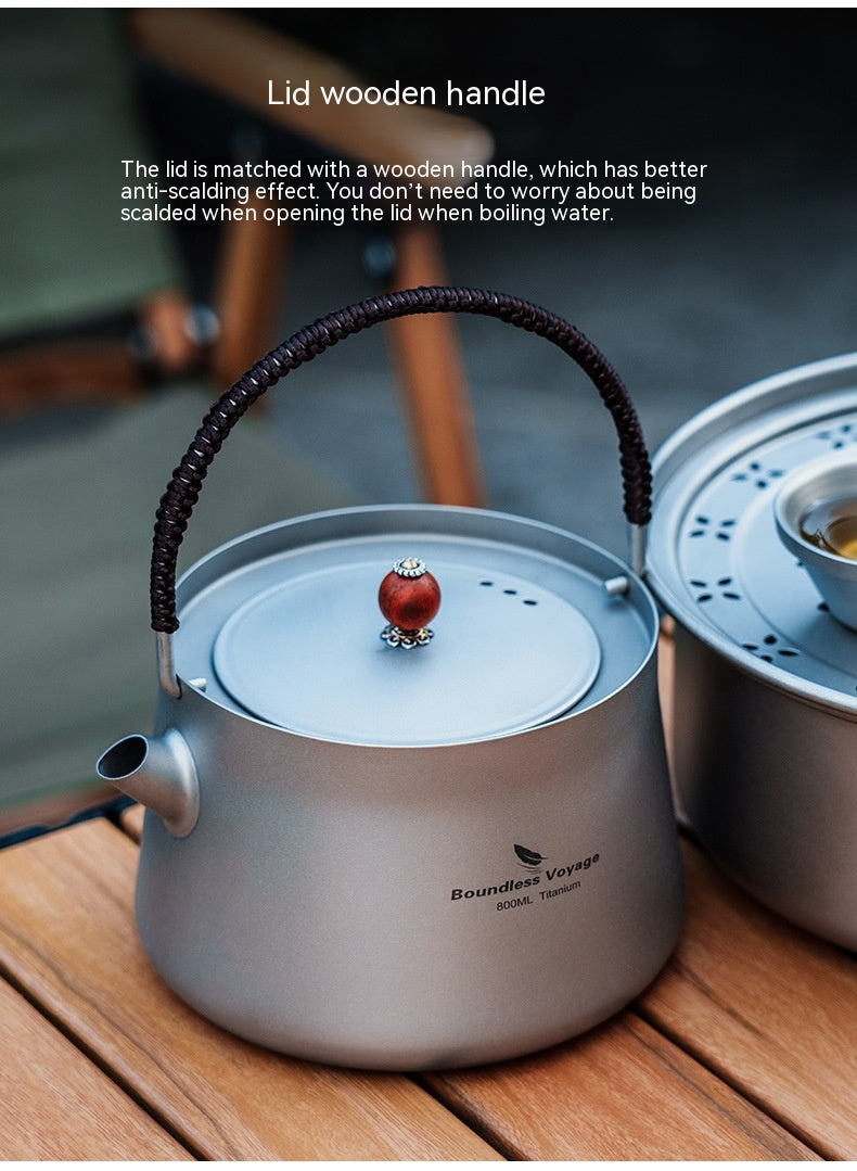 Outdoor Portable Kettle by Boundless Voyage