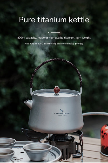 Outdoor Portable Kettle by Boundless Voyage