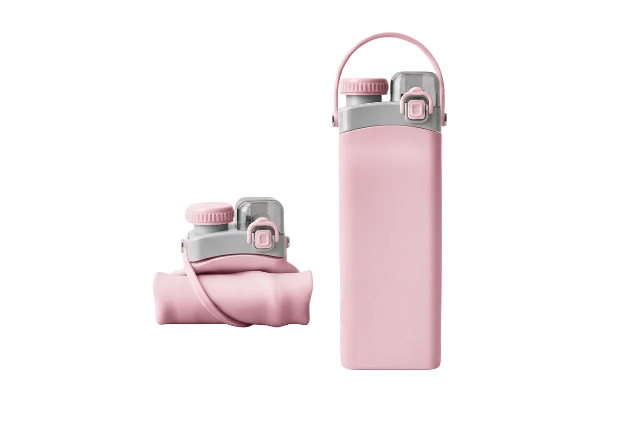 600ML Portable Silicone Fitness Folding Cup