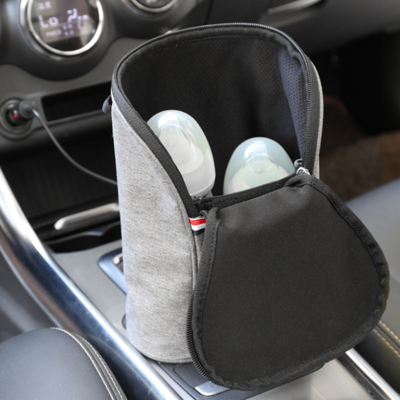 Portable USB Baby Bottle Warmer With In-Car Charging