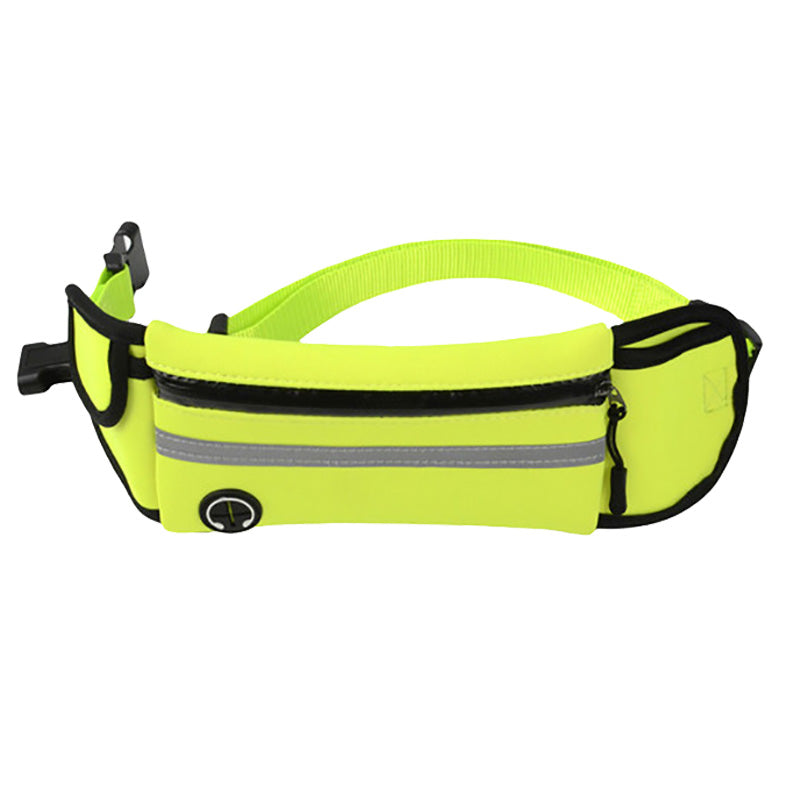 Reflective Pet Leash Waist Bag
