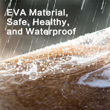 EVA Transparent Dog Raincoat