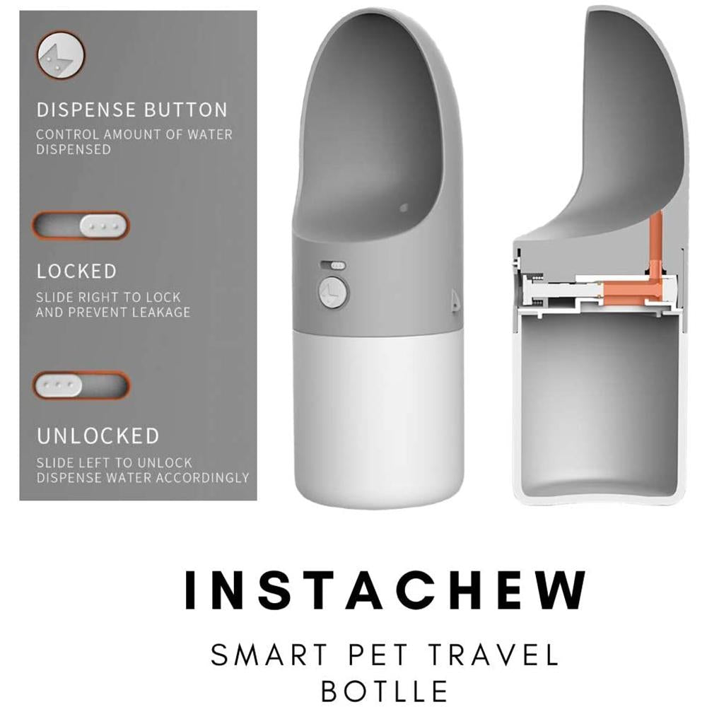 INSTACHEW Rover Pet Travel Bottle