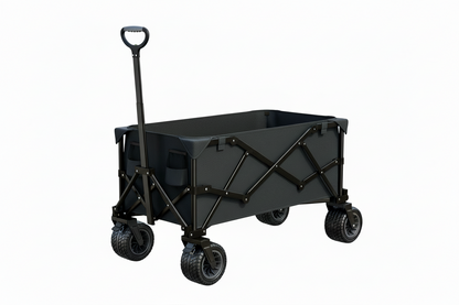 Foldable Light Coffee Outdoor Camping Cart